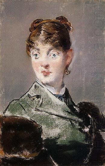 Portrait de Mme Guillemet, Edouard Manet